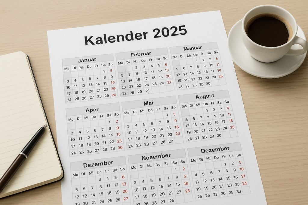 Kalender 2025